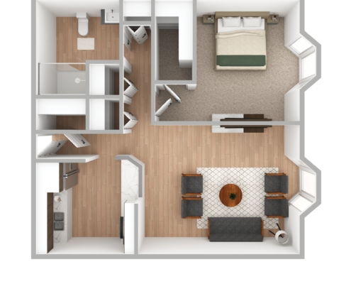 Rose 3D Floorplan Jan 2025