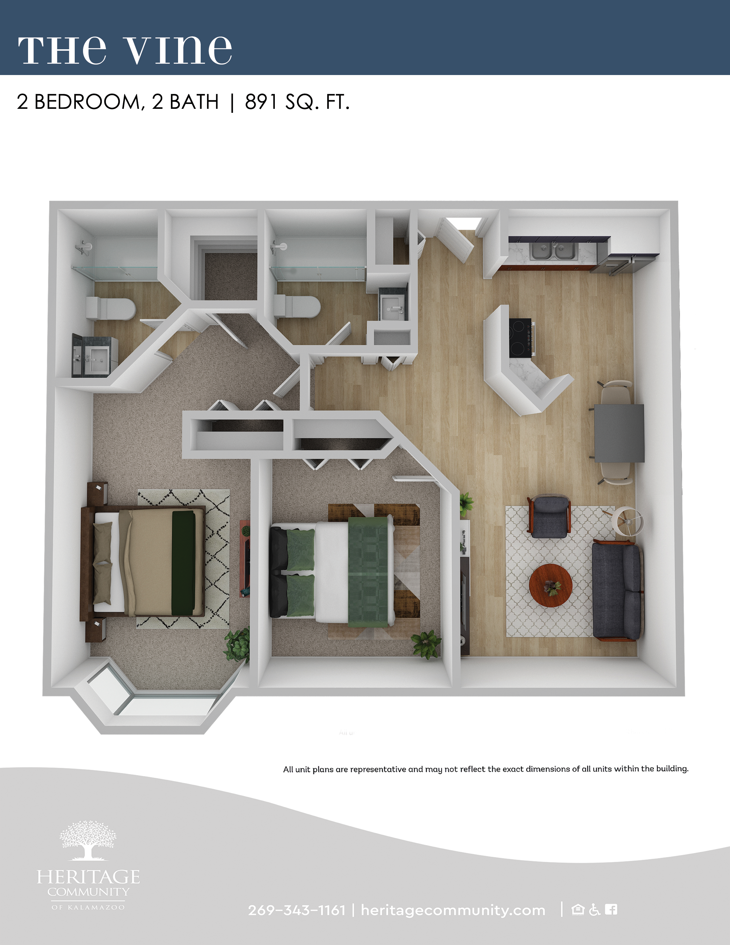 Vine 3D Floorplan Jan 2025