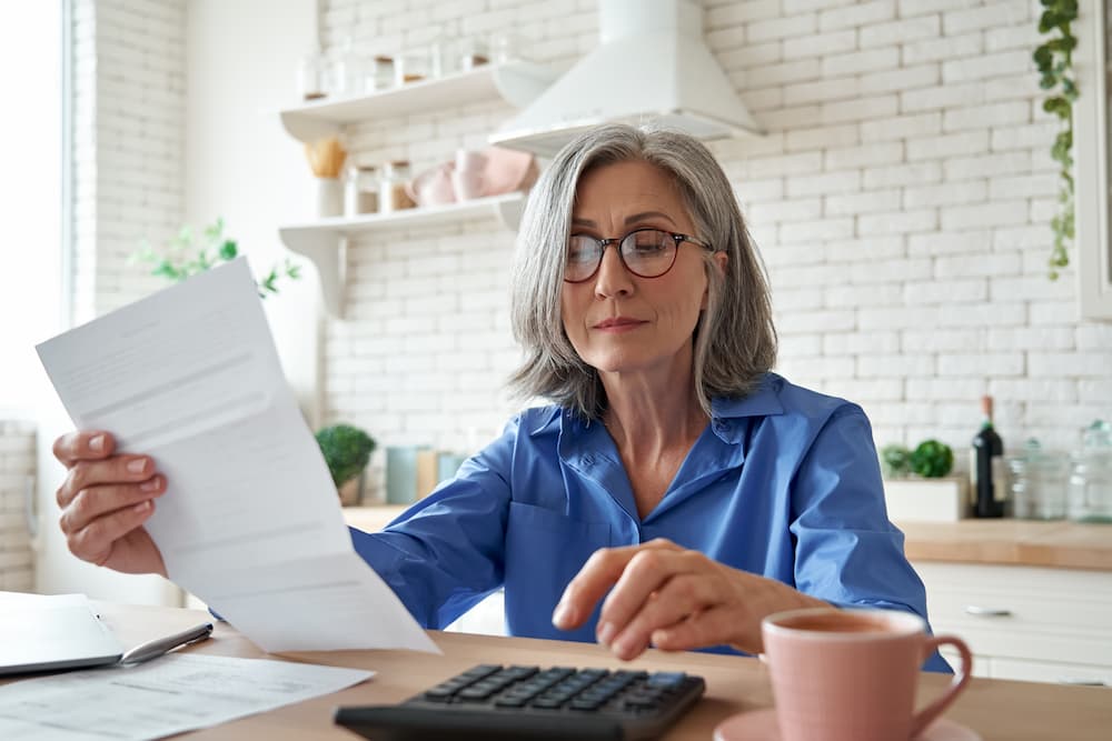 senior researching tax benefits of life plan communities